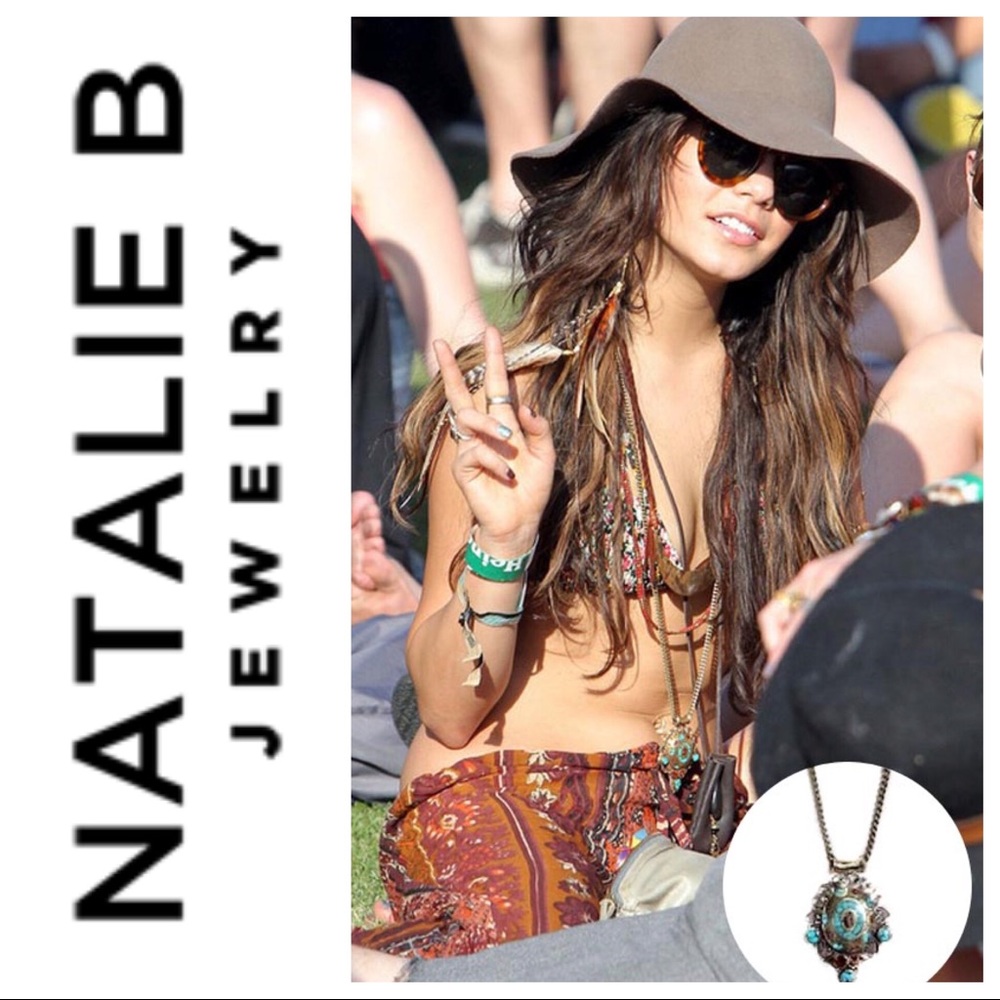 Natalie B Jewelry “Tibet” Pendant Necklace- 36”